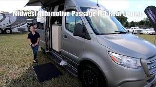 Midwest AutomotivePassage 144Rear Lounge  by Campers Inn RV – The RVer’s Trusted Resource [upl. by Nelyag]