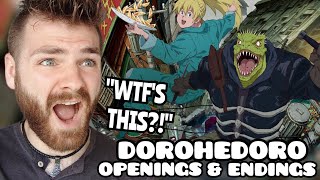 Reacting to quotDOROHEDORO Openings amp Endings 16quot  New Anime Fan [upl. by Frederic115]