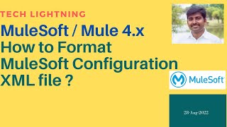 How to formatindent properly in MuleSoft Configuration xml file   MuleSoft  Anypoint Studio [upl. by Llerrehs247]