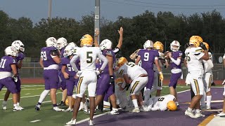 Valley Center Hornets Varsity Football vs Salina South 10424 quotVictory Viewquot 1 Connor Meyer TD [upl. by Atiuqram71]