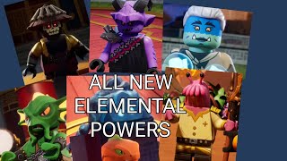 Lego Ninjago Dragons Rising Season 2 Part 2 All new elemental powers and elemental masters [upl. by Strickland]