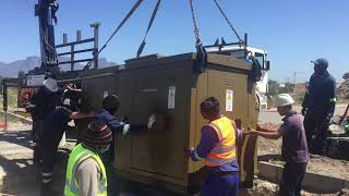 MINI SUBSTATION INSTALLATION AND CABLING JOINT [upl. by Neeuq]