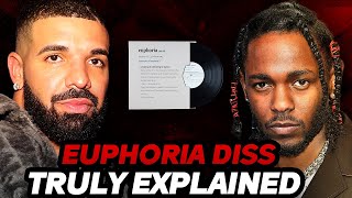 Kendrick quotEuphoriaquot Diss ACTUALLY Explained TONS OF NEW INFO What’s The Dirt [upl. by Roderigo]