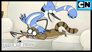 Mordecai And Rigby Fight  The Regular Show  Season 1  Cartoon Network [upl. by Clint293]