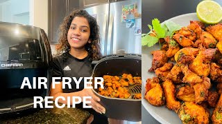 AIR FRYER CHICKEN RECIPEChicken Pakoda CHEFMAN AIRFRYER airfryerchickenrecipe [upl. by Leamse]