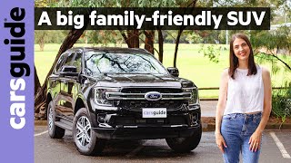 The right Ford for your family Ford Everest 2023 review Trend BiTurbo 4x4 sevenseater test [upl. by Ueihttam]