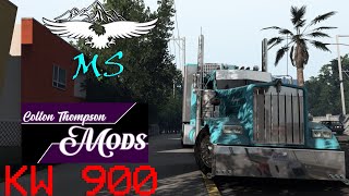 American Truck Simulator Ats 142Kw W900 Colton ThompsonGD Everest by B4rthZeemods c3176a Engine [upl. by Iamhaj]