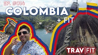 Exploring in Colombia w TravFit  Ep 014 Medellin Comuna 13 Guatape amp MORE  colombia fit [upl. by Knapp]