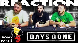 Days Gone Trailer REACTION Sony E3 2016 Conference 212 [upl. by Keemahs]