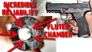 Sig P322 Fluted Chamber Incredible Reliability [upl. by Edlun523]