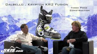 2014 Dalbello Krypton KR2 Fusion with ID Liner Mens Ski Boots Overview by SKISCOM [upl. by Jarin912]