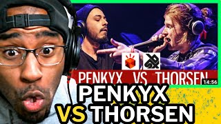 PENKYX vs THORSEN  Grand Beatbox LOOPSTATION Battle 2017  14 Final REACTION [upl. by Flossi588]