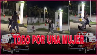 Dos hombres disputan por una mujer en San pedro de macoris [upl. by Gatian]