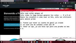 Como usar un bin en Amazon Prime [upl. by Zusman222]