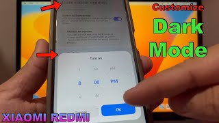 How to Customize Dark Mode on Xiaomi Redmi 13C [upl. by Gone]