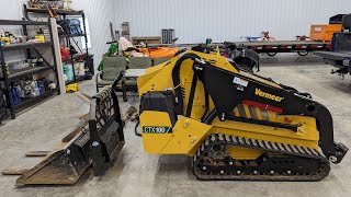 2021 Vermeer CTX100 Mini Skid Steer Overview [upl. by Ynaffat]