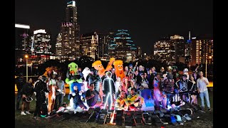 Onewheel Halloween Group Ride  Austin TX [upl. by Yorker]