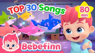 TOP 30 Popular Songs for Kids  Compilation  Bebefinn Nursery Rhymes for Kids [upl. by Atteuqaj317]