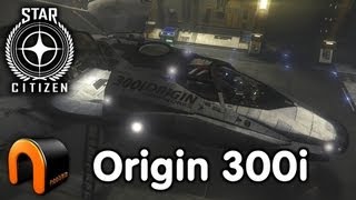 Star Citizen  A close look at the Origin 300i [upl. by Boy684]