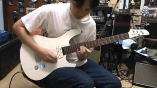 YAMAHA RGX A2 GUITAR CLEAN SOUND DEMO [upl. by Tamar]