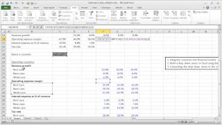 Financial Modeling Quick Lesson OFFSET  MATCH and Data Validation Part 2 [upl. by Viguerie]