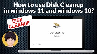 How to use disk cleanup in windows 11 and windows 10 [upl. by Boynton]