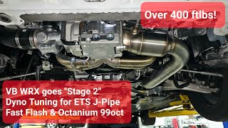 VB Subaru 2023 WRX Fast Flash ETS JPipe Stage 2 Tune and Octanium 99 Octane Power Unleashed [upl. by Sikorski]