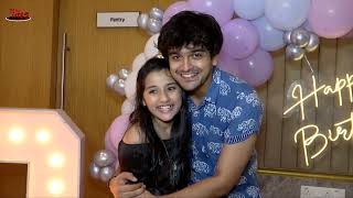 Barrister Babu fame Pravisht Mishras surprise for Aura Bhatnagar on her Birthday [upl. by Evadne955]