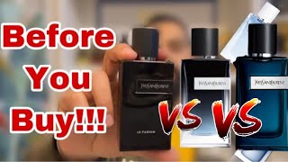 الفروق بينYSL Eau De Parfum vs YSL INTENSE vs YSL LE PARFUM [upl. by Dolores]