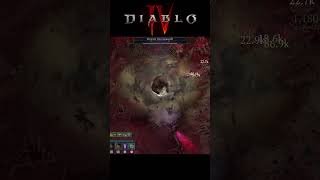 Final Boss Carnage 🪨 Druid Domination in Diablo 4 PS5 shorts [upl. by Crespo653]