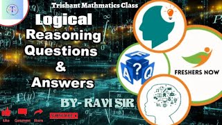 Reasoning I Fun Reasoning I Reasoning questions I Logical reasoning reasoning reasoningquestions [upl. by Kathleen498]