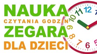 Nauka Zegara dla Dzieci  Która Jest Godzina Zegarek dla Dzieci [upl. by Ahsyak138]