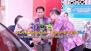 Bapeten Kunjungi Gedung Onkologi Radiasi RSAM Bukittinggi [upl. by Aretahs94]