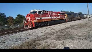 CSX M601 Leads the CSX 911 Spirit of First Responders With NF K5LA in Flomaton Alabama [upl. by Ticon]