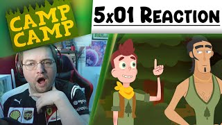 Camp Camp 5x01 quotWelcome Back Campersquot Reaction [upl. by Kahl]