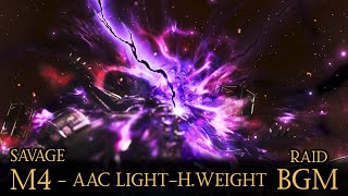 FF14  AAC Lightheavyweight M4 Savage  BGM Only  FFXIV OST HD Audio [upl. by Traci]