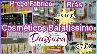 LOJA DE FÁBRICA DUSSARA COSMÉTICOS NO BRÁS [upl. by Aiket]