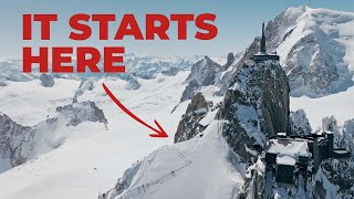 Skiing The World’s LONGEST Off Piste Run  VALLÉE BLANCHE [upl. by Riay]