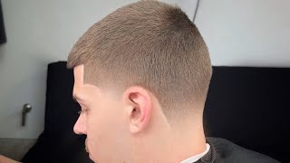 BARBER TUTORIAL  STEP BY STEP BLURRY TAPER FADE💈🔥 [upl. by O'Neill]