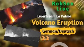 🔴Live🔴 Vulkanausbruch La Palma 25102021 Tag 35 des Ausbruchs [upl. by Harragan]