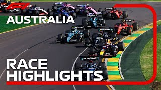 Race Highlights  2023 Australian Grand Prix [upl. by Eeima]