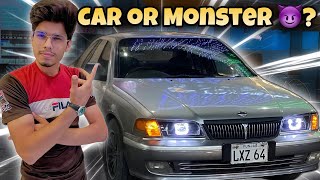 Monster Car 😈Nissan Sunny0100 in 6 Seconds😱Swapped Engine🔞Highly Tuned🚷 [upl. by Xer767]