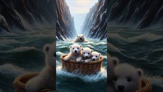 A short story l A polar bear trying to save her family [upl. by Hallsy787]