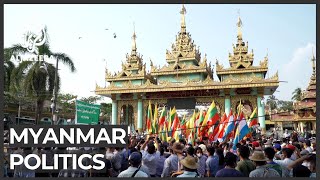 Myanmar in turmoil over disputed election [upl. by Marcille]