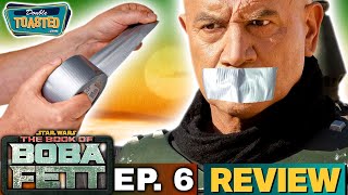 THE BOOK OF BOBA FETT  EPISODE 6 REVIEW  Double Toasted [upl. by Memberg371]