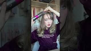 This is my goto styling routine with my new bangs [upl. by Ashatan455]