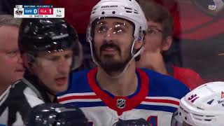 Chris Kreider is all smiles in the midst of a scrum 😀 1062024 [upl. by Orutra]