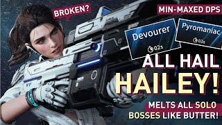 2 sec Devourer All Hail HAILEY【The Strongest Sniper】MinMaxed Showcase  S1 thefirstdescendant [upl. by Bay]