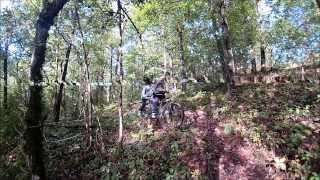 VTT descente a la marie dupin a Semur en Auxois [upl. by Zane]