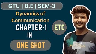 ETC Chapter1 in One Shot  BE Sem3  GTU [upl. by Eiralih]